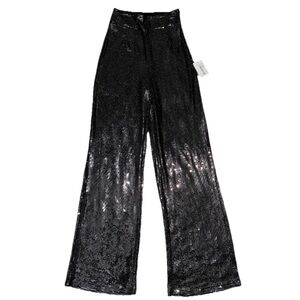 Black formal dressy Wide Leg Pants